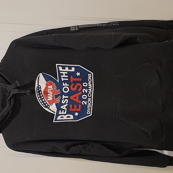 Bills Mafia Beast of the East 2020 Black Hoodie Size 2XL - Picture 8 of 8